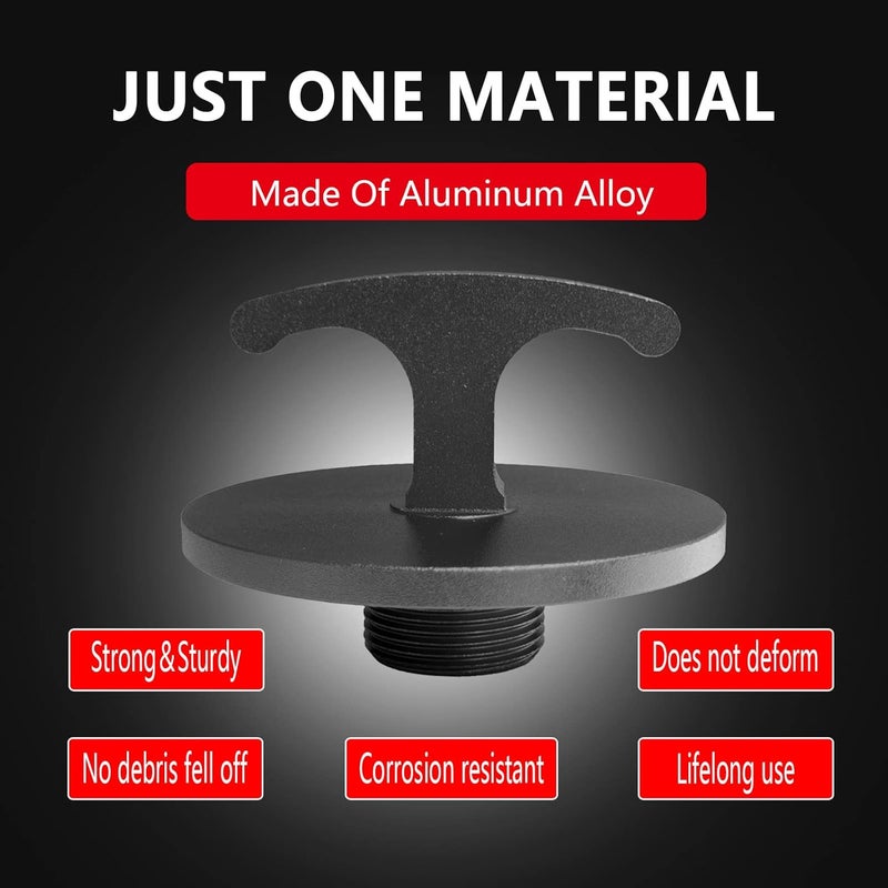 minlen Oil Filter Plug Tool, Aluminum Alloy Oil Filter Cap Off Tool for Dodge Ram 2500, 3500, 4500, 5500 Cummins 05083285aa Mo285 Turbo Diesel 5.7l 6.4l 6.7l (Black) - Image 3